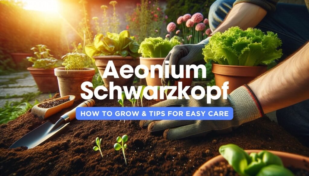 Aeonium Schwarzkopf - apentlandgarden.com
