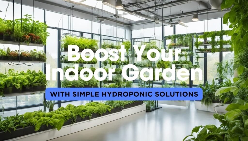 Boost Your Indoor Garden with Simple Hydroponic Solutions