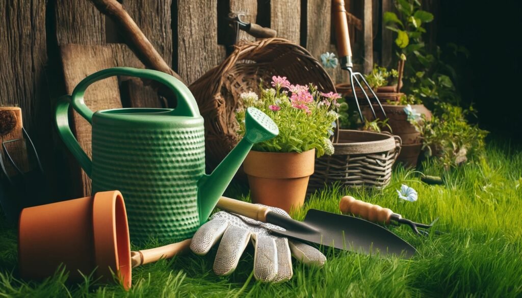 Gardening tools.